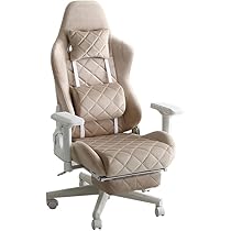 大人かわいい ゲーミングチェア オットマン Louise plus ルイズ Amazon.co.jp: ホームテイスト 大人かわいいゲーミングチェア